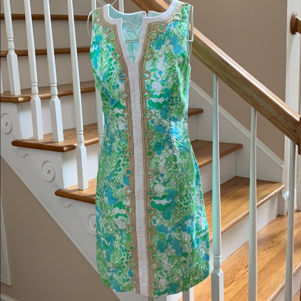 Lilly Pulitzer shift dress size 0